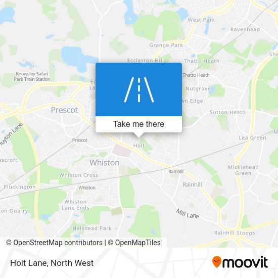 Holt Lane map