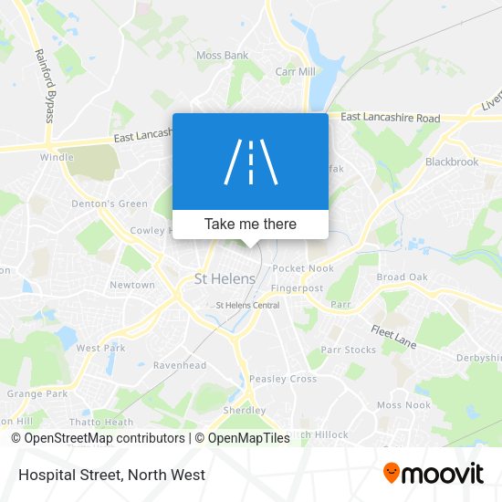 Hospital Street map