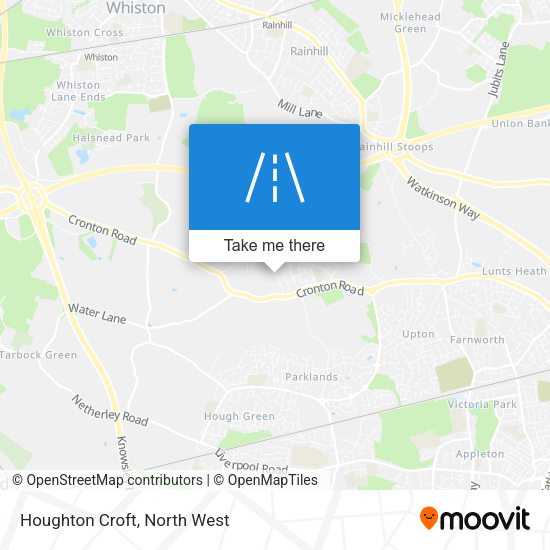Houghton Croft map