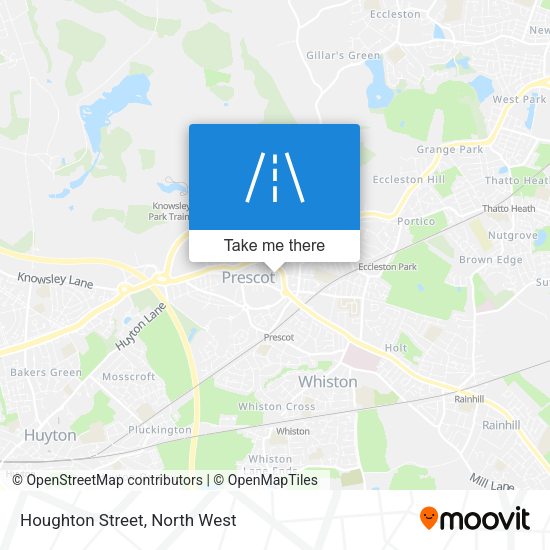 Houghton Street map