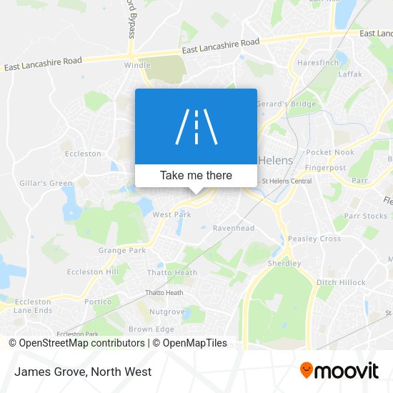 James Grove map