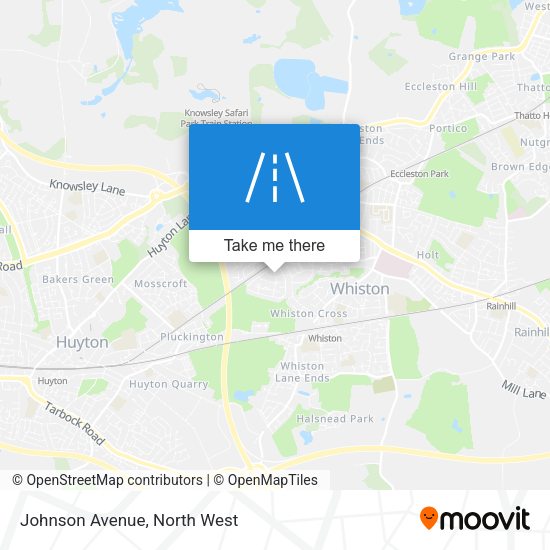 Johnson Avenue map
