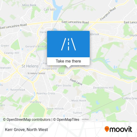 Kerr Grove map