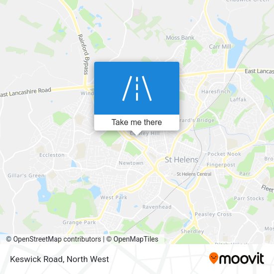 Keswick Road map