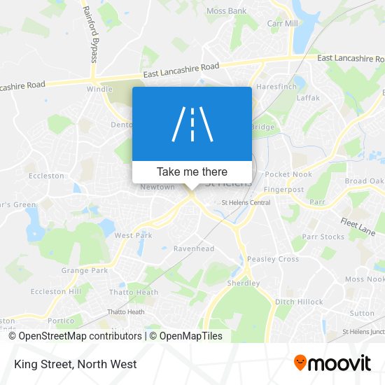 King Street map