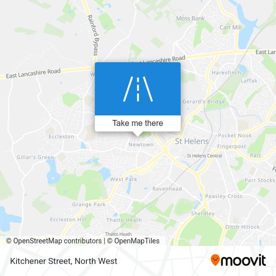 Kitchener Street map