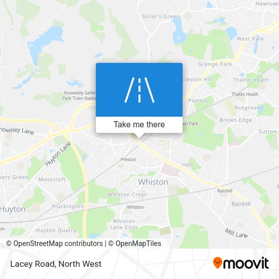 Lacey Road map