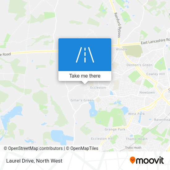 Laurel Drive map