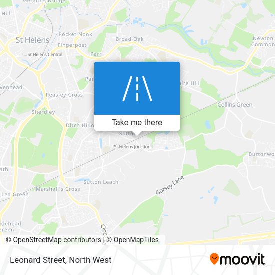 Leonard Street map