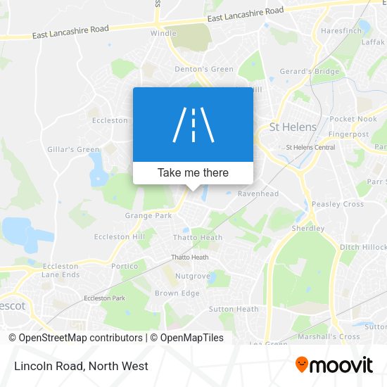 Lincoln Road map