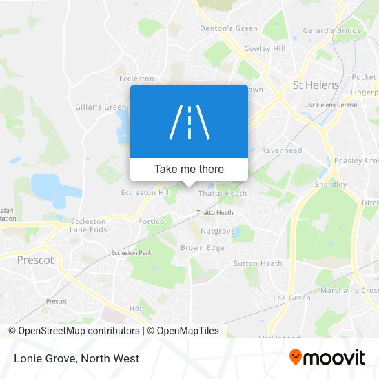 Lonie Grove map