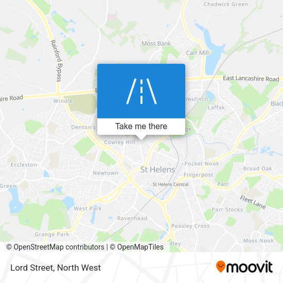 Lord Street map