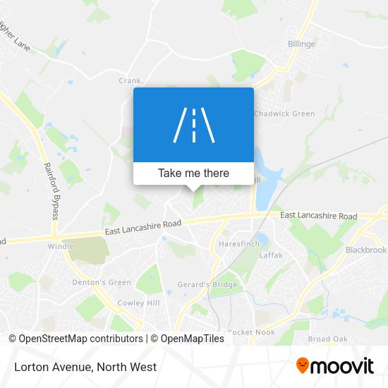 Lorton Avenue map