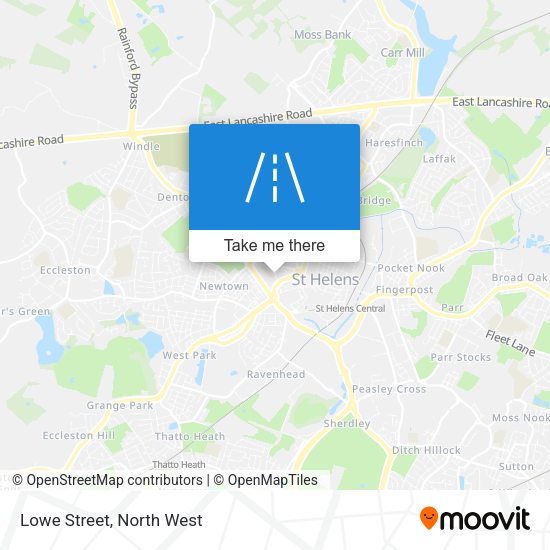 Lowe Street map