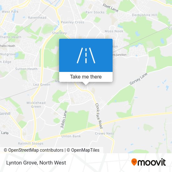 Lynton Grove map