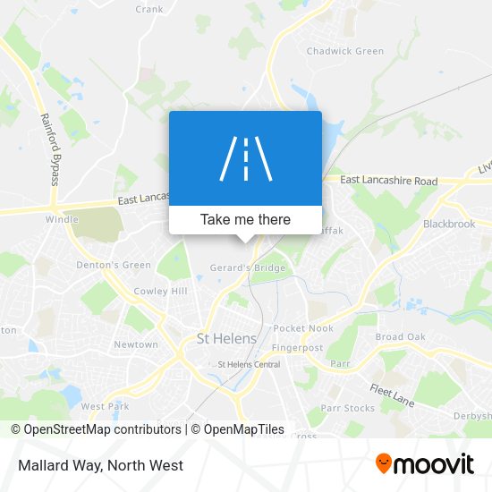 Mallard Way map