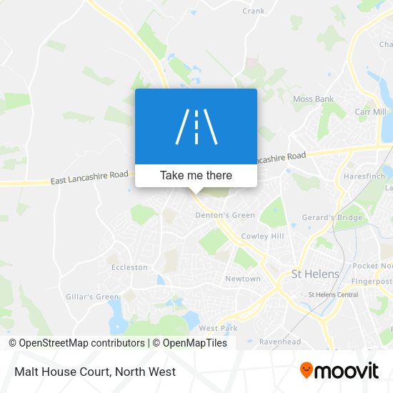 Malt House Court map