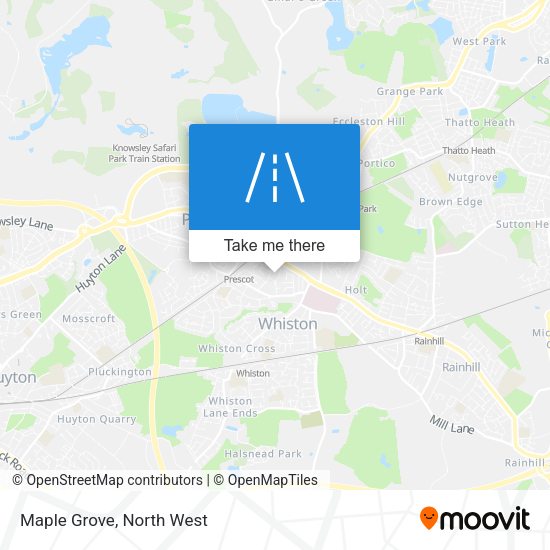 Maple Grove map
