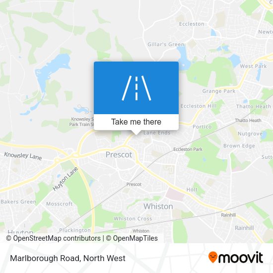 Marlborough Road map