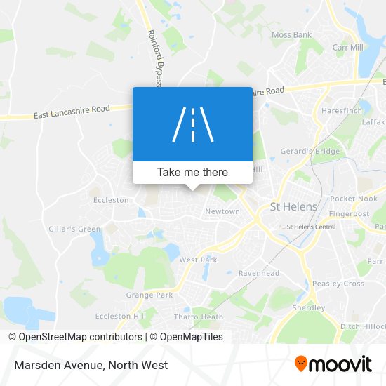 Marsden Avenue map