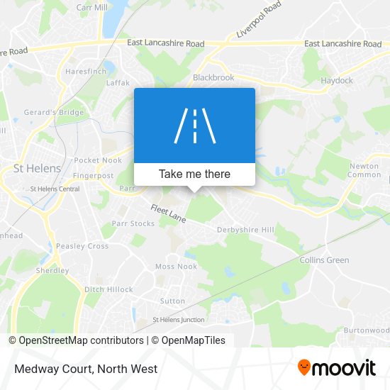 Medway Court map