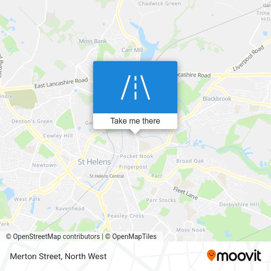 Merton Street map