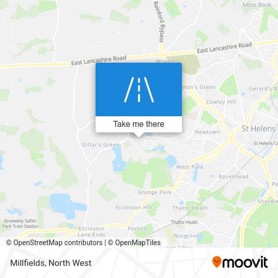 Millfields map
