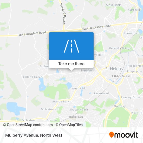 Mulberry Avenue map