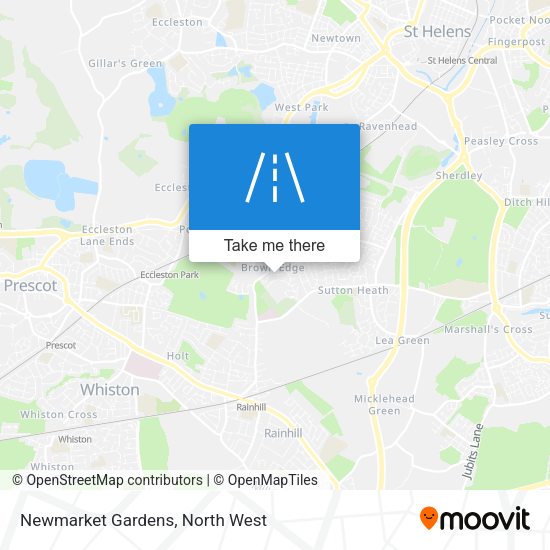 Newmarket Gardens map