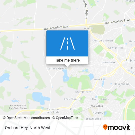 Orchard Hey map