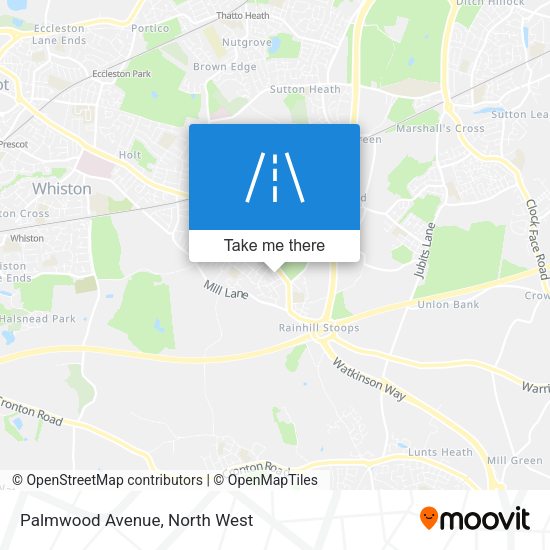 Palmwood Avenue map