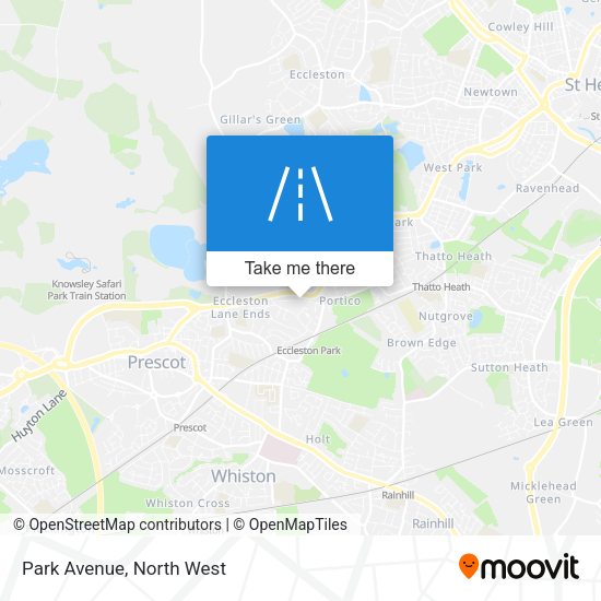 Park Avenue map