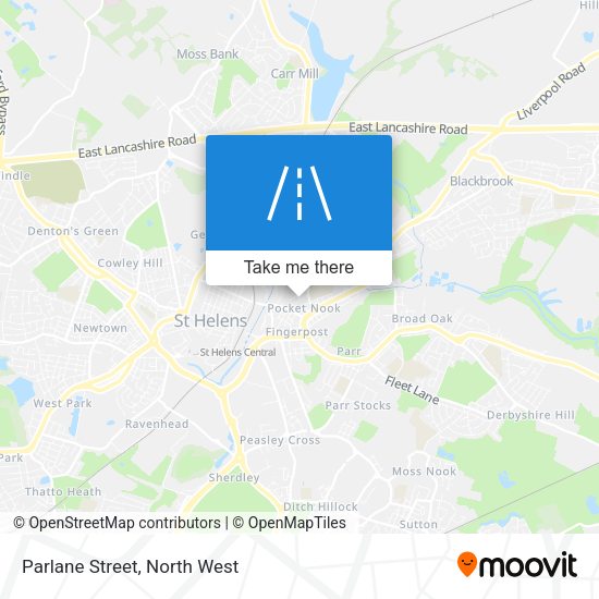 Parlane Street map