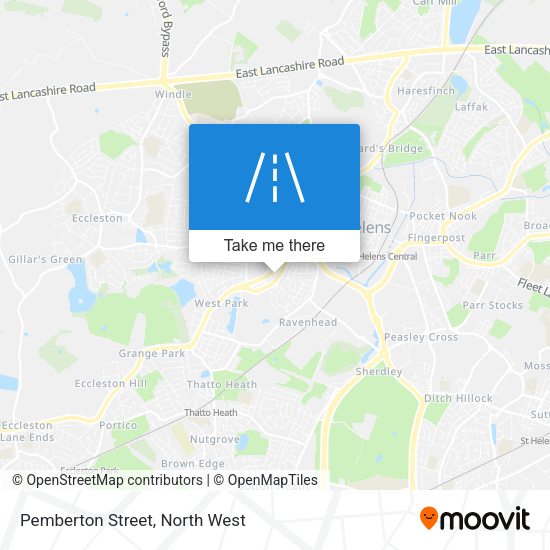 Pemberton Street map