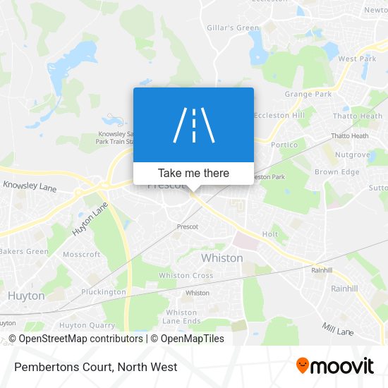 Pembertons Court map