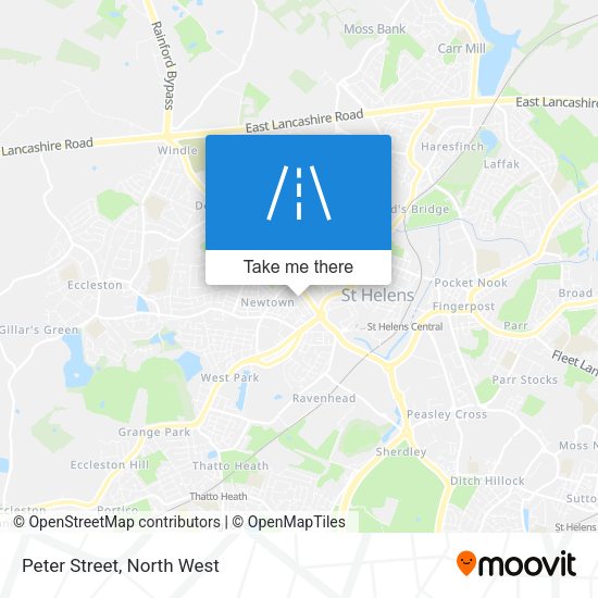 Peter Street map