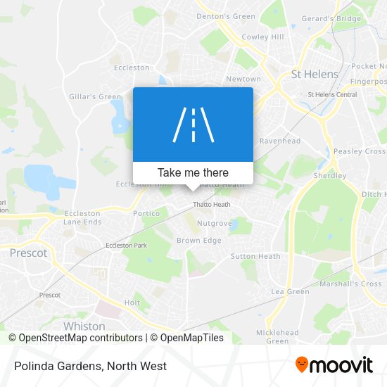 Polinda Gardens map