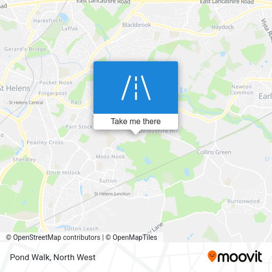 Pond Walk map