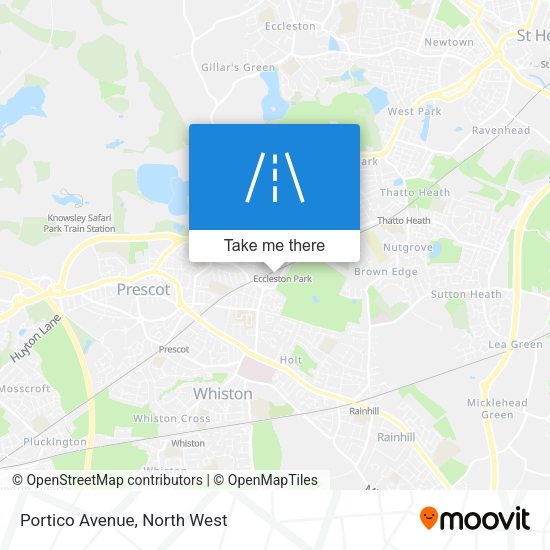 Portico Avenue map