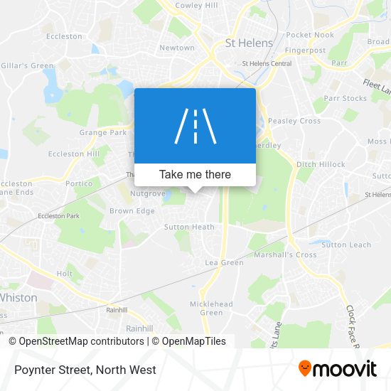 Poynter Street map