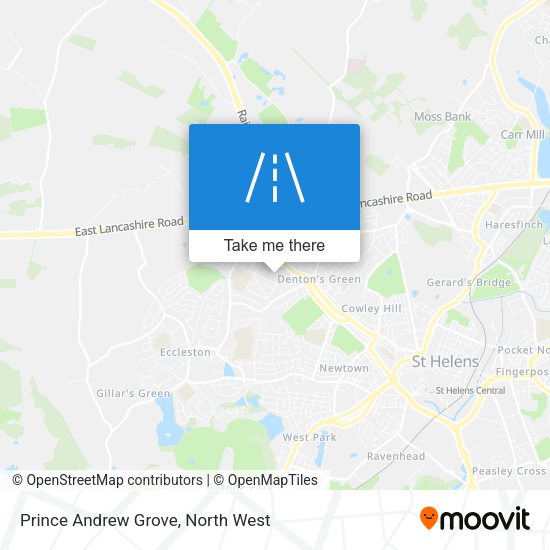 Prince Andrew Grove map