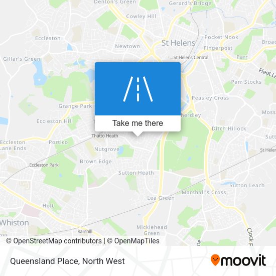 Queensland Place map