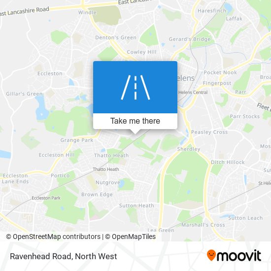 Ravenhead Road map