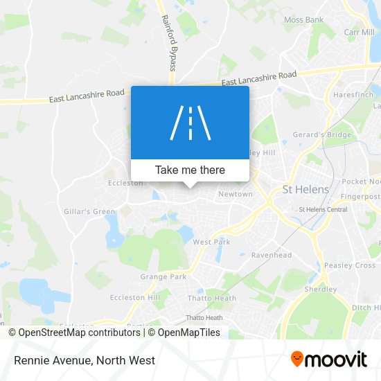 Rennie Avenue map