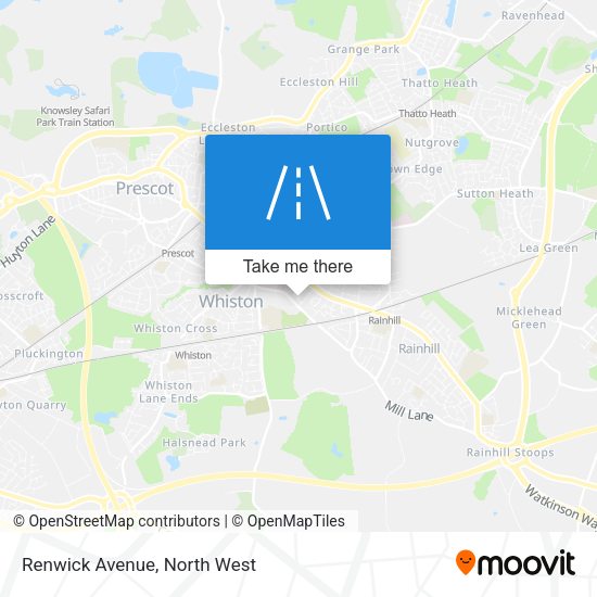 Renwick Avenue map