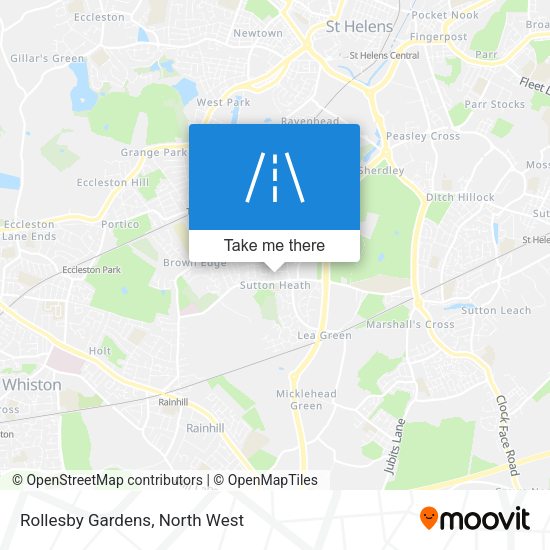 Rollesby Gardens map