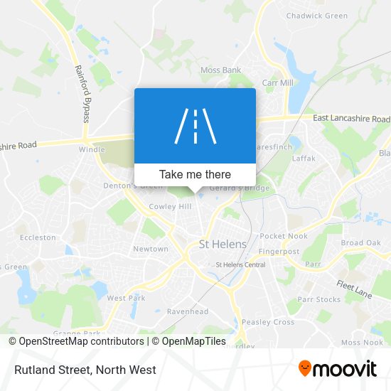 Rutland Street map