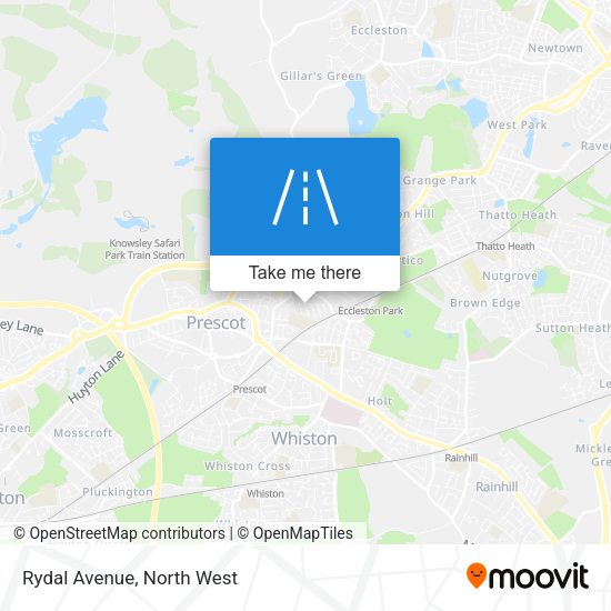 Rydal Avenue map