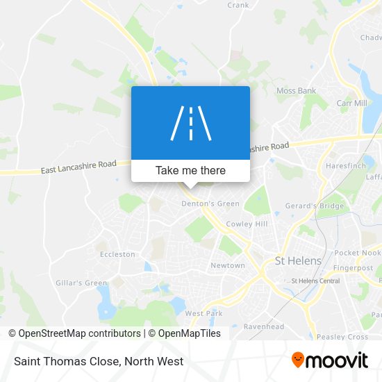 Saint Thomas Close map