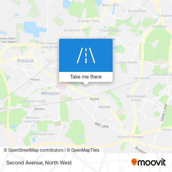 Second Avenue map